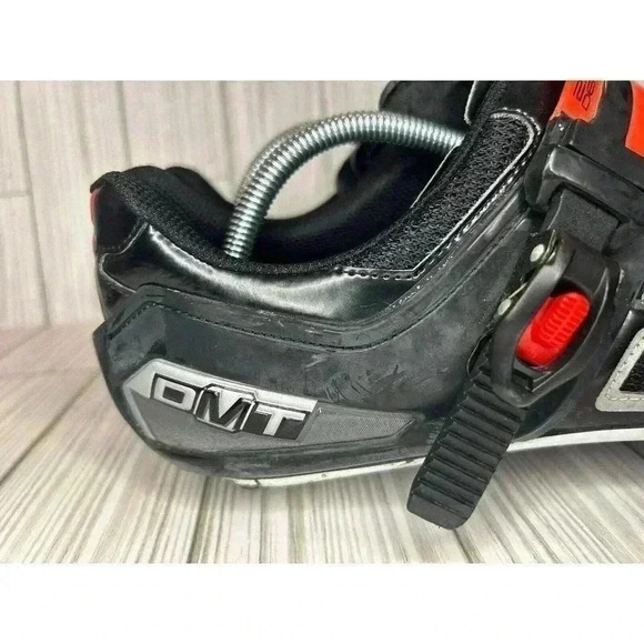 DMT Impact Black Cycling Shoes Boots Road Bike Spin Class 3-Bolt Men's EU 46 - Picture 7 of 14